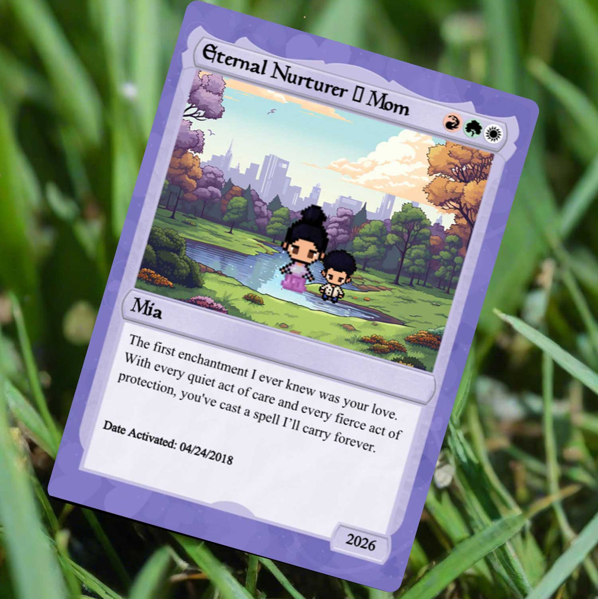 Love The Gathering For Mom Card - Build Your Own