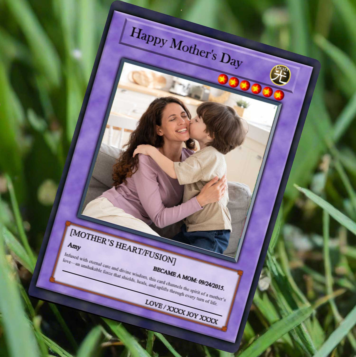 Yu-Gi-Love Mother's Day Card - Photo