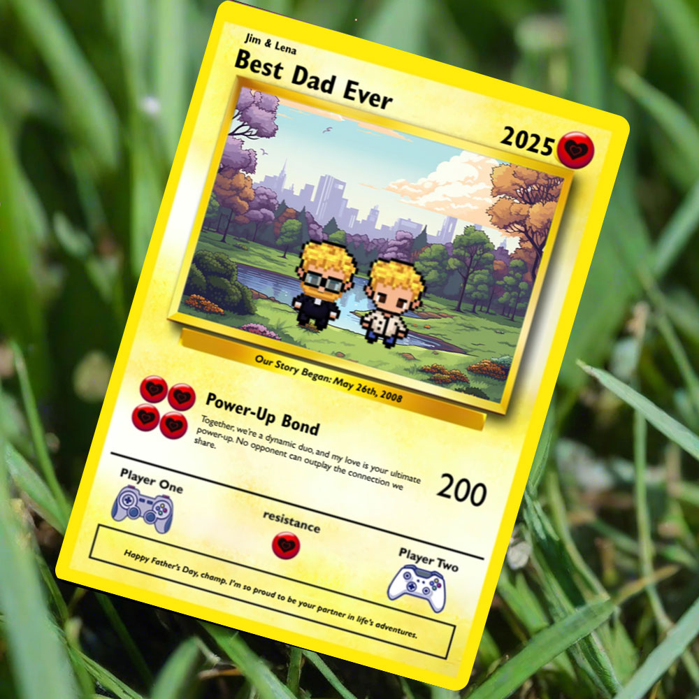 Dad to Son Card - Build Your Own