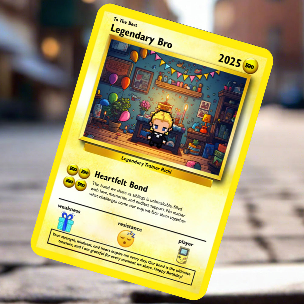 Brother Card - Build Your Own