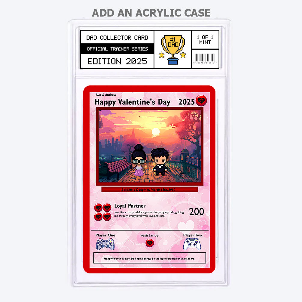 Daughter to Dad Card - Build Your Own