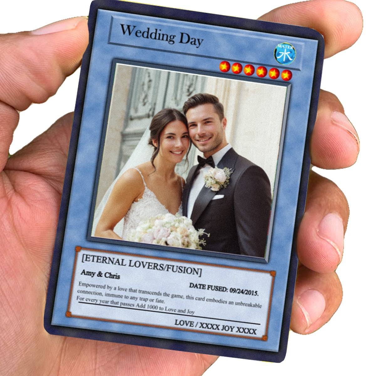 Yu-Gi-Love Wedding Card - Photo