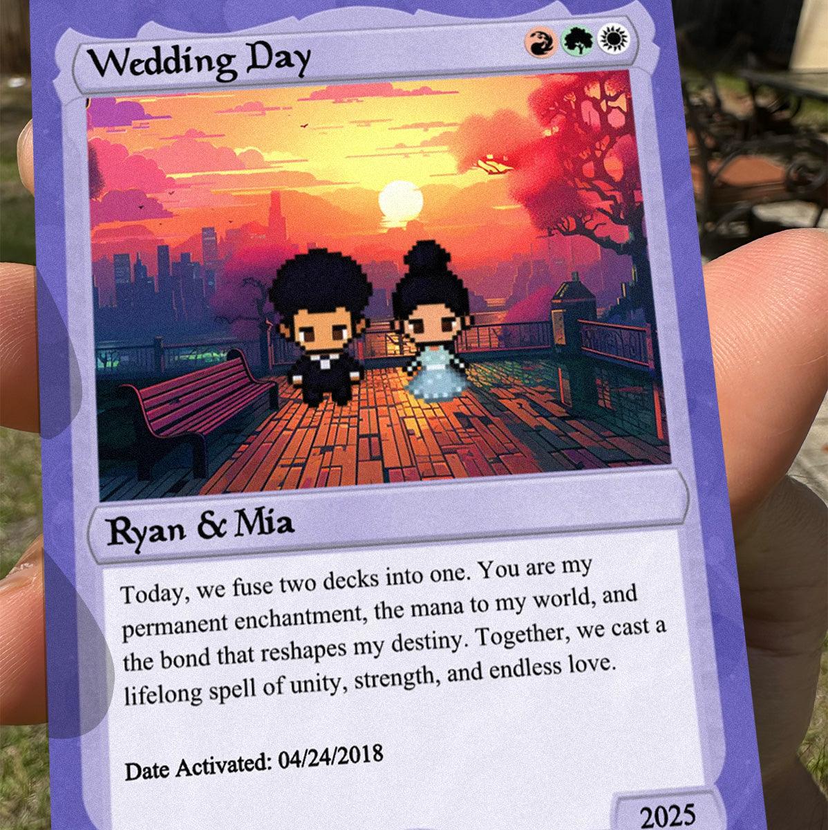 Love The Gathering Wedding Card - Build Your Own