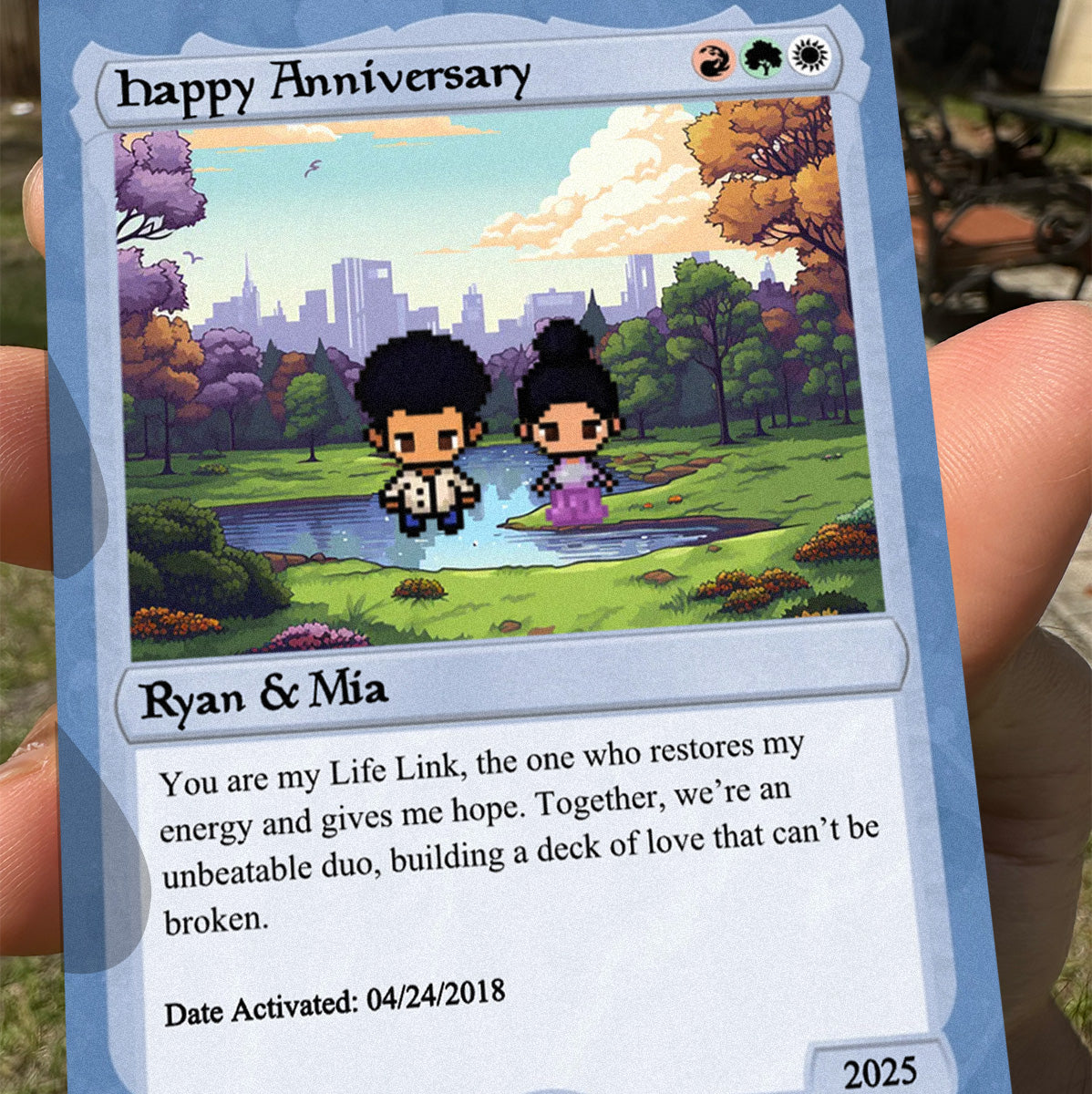 Love The Gathering Anniversary Card - Build Your Own