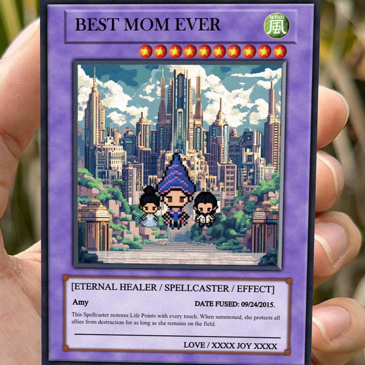 Yu-gi Love For Mom Card - Build Your Own