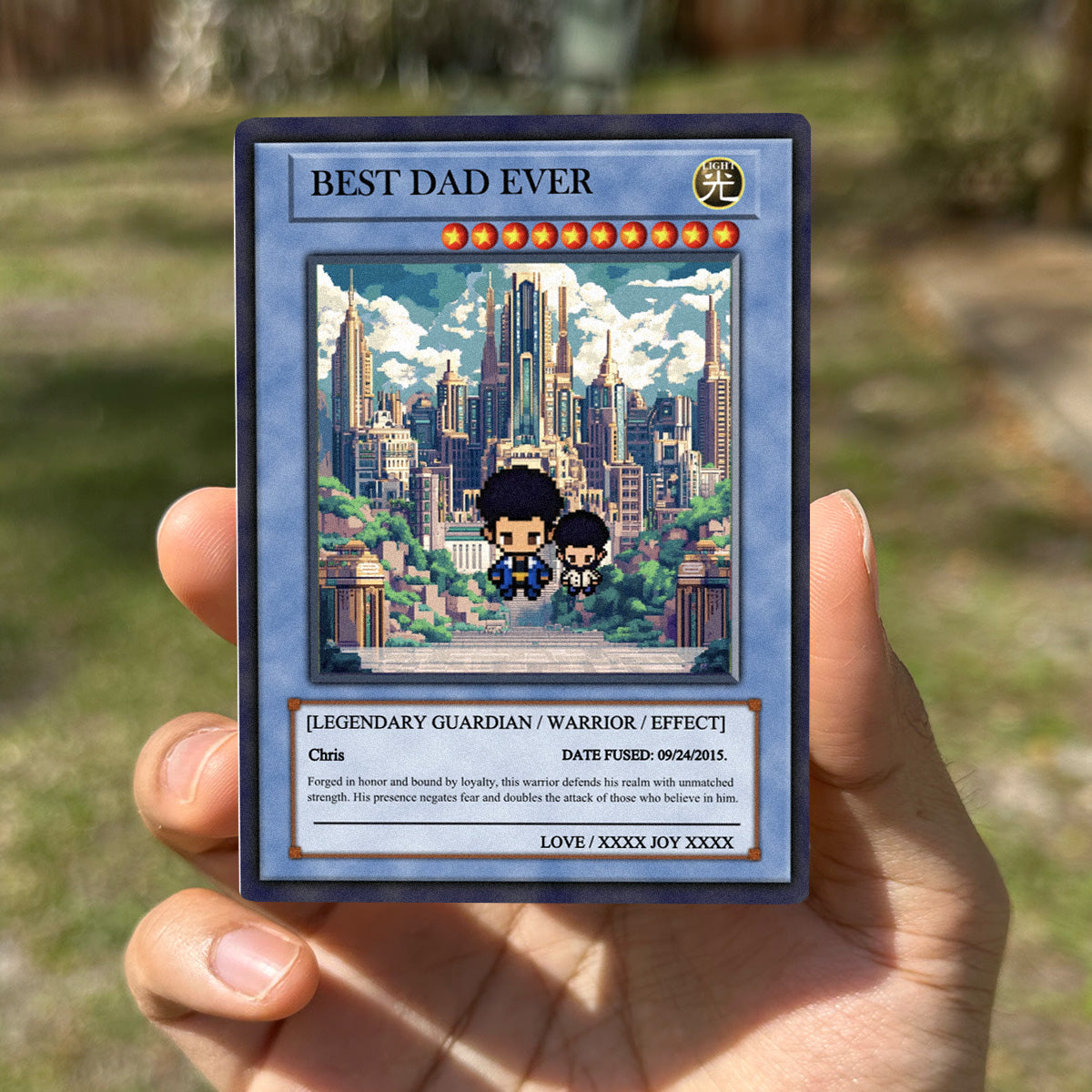 Yu-gi Love For Dad Card - Build Your Own