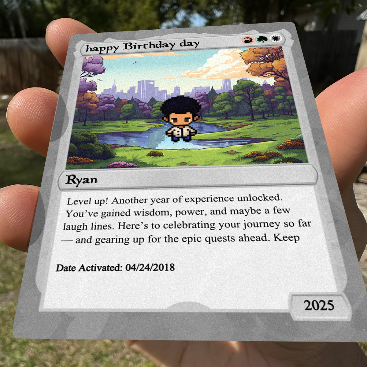 Love The Gathering Birthday Card - Build Your Own
