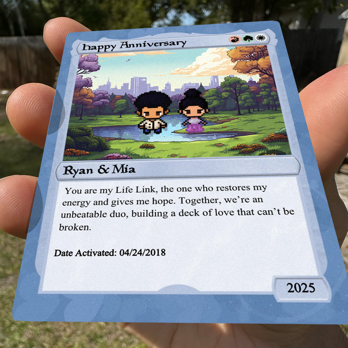 Love The Gathering Anniversary Card - Build Your Own