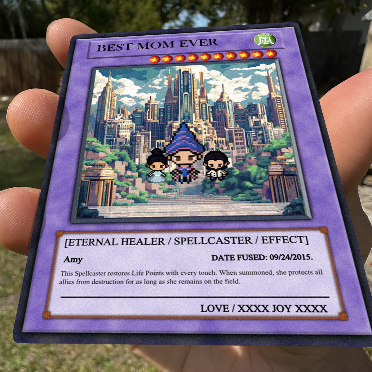 Yu-gi Love For Mom Card - Build Your Own