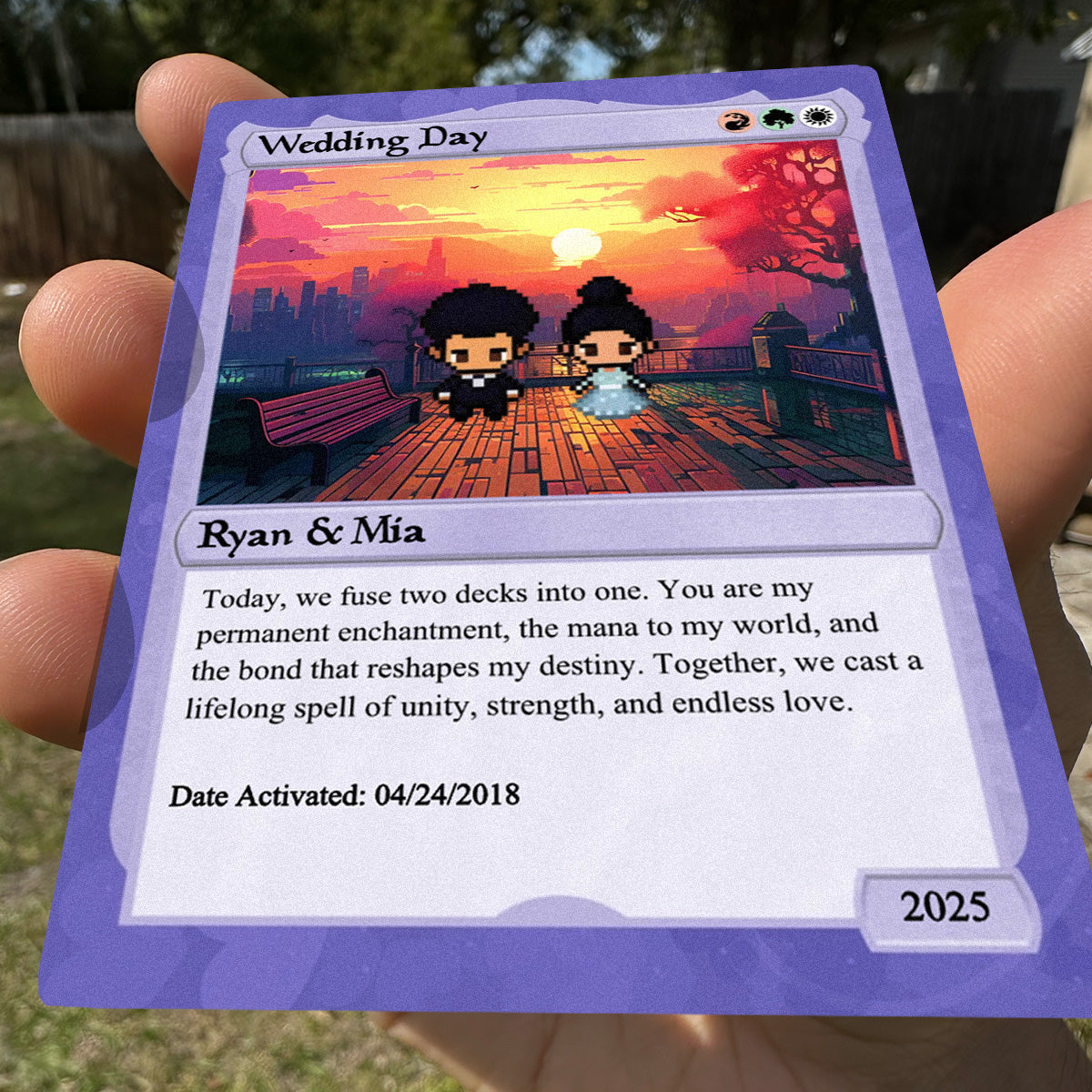 Love The Gathering Wedding Card - Build Your Own