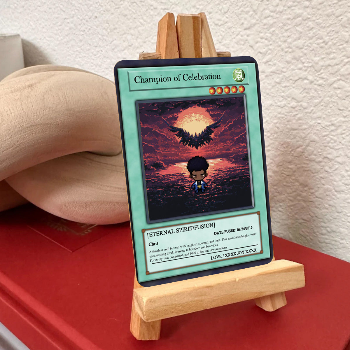 Yu-gi Love birthday Card - Build Your Own