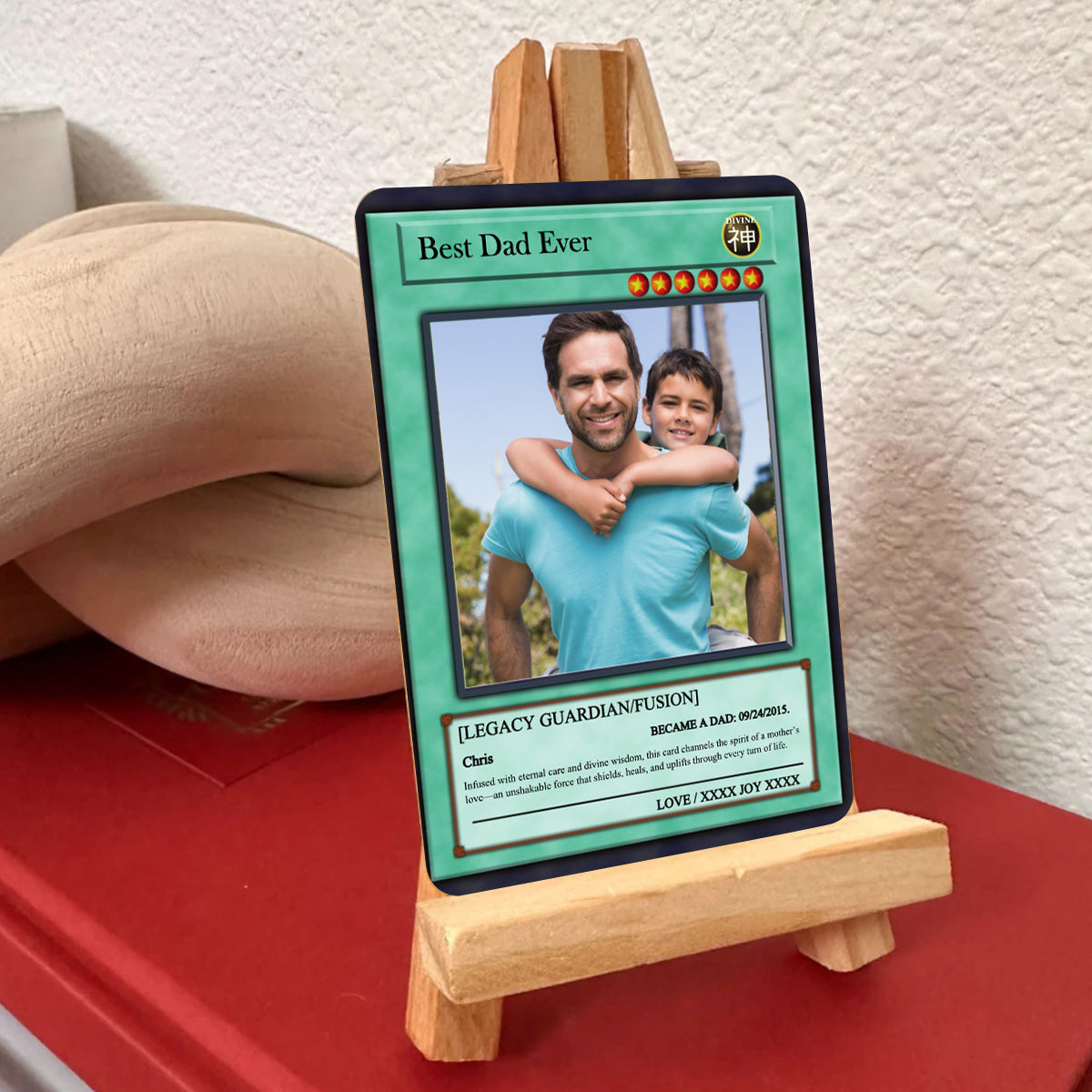 Yu-Gi-Love Father's Day Card - Photo