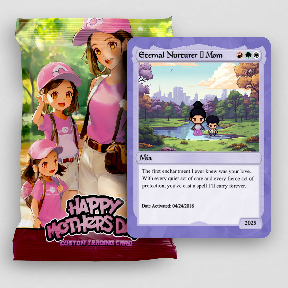 Love The Gathering For Mom Card - Build Your Own