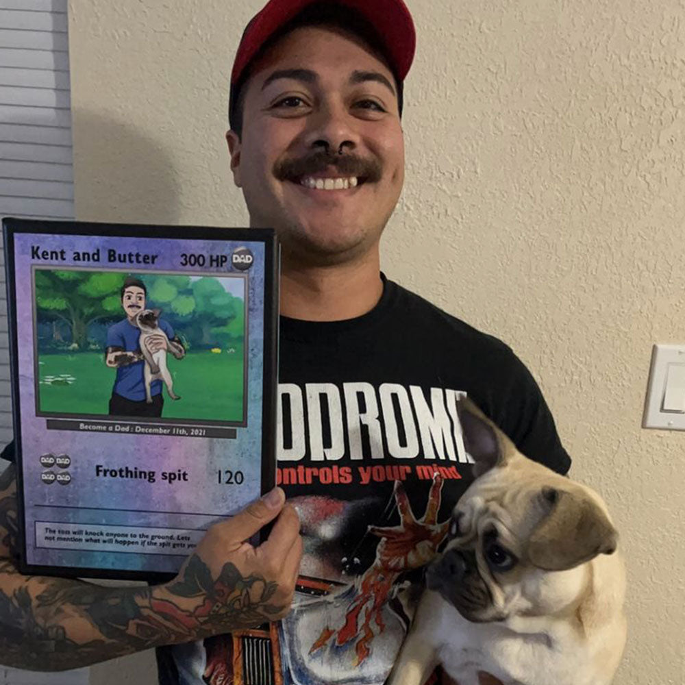 Poke Dad - Hand Drawn Art 1