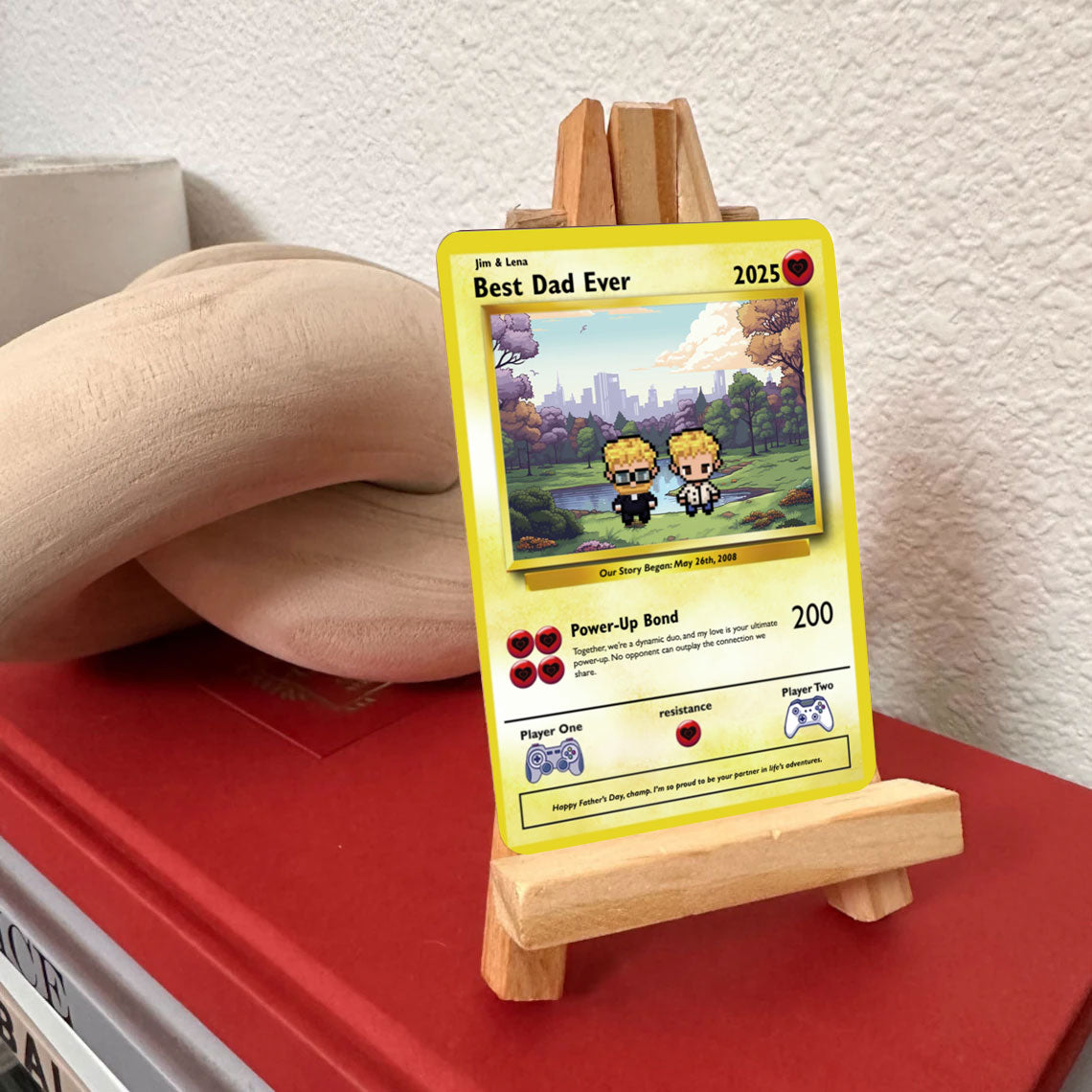 Dad to Son Card - Build Your Own