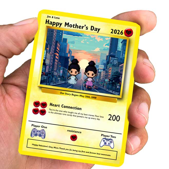 Daughter to Mom Card - Build Your Own