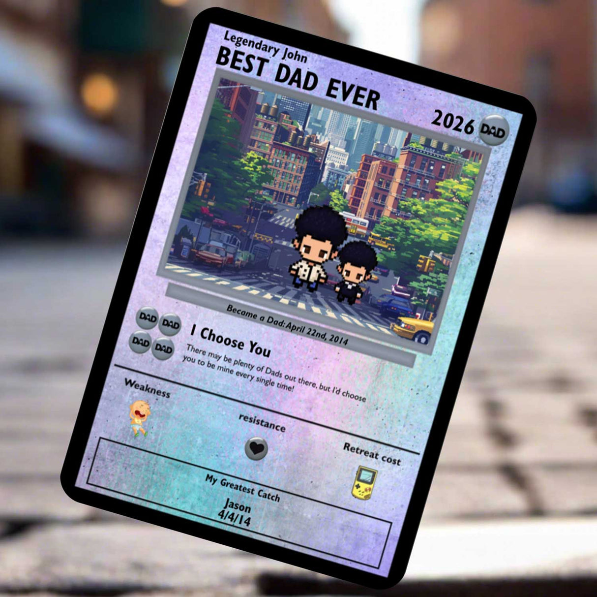 Dad Card - Build Your Own