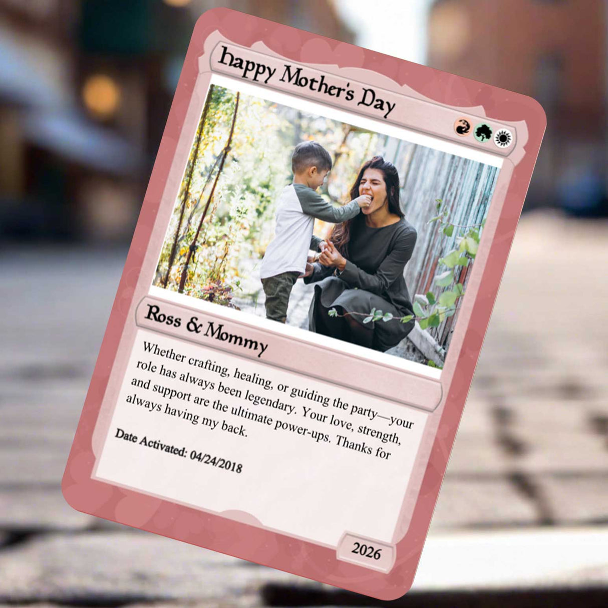 Love The Gathering Mother's day Card - Photo