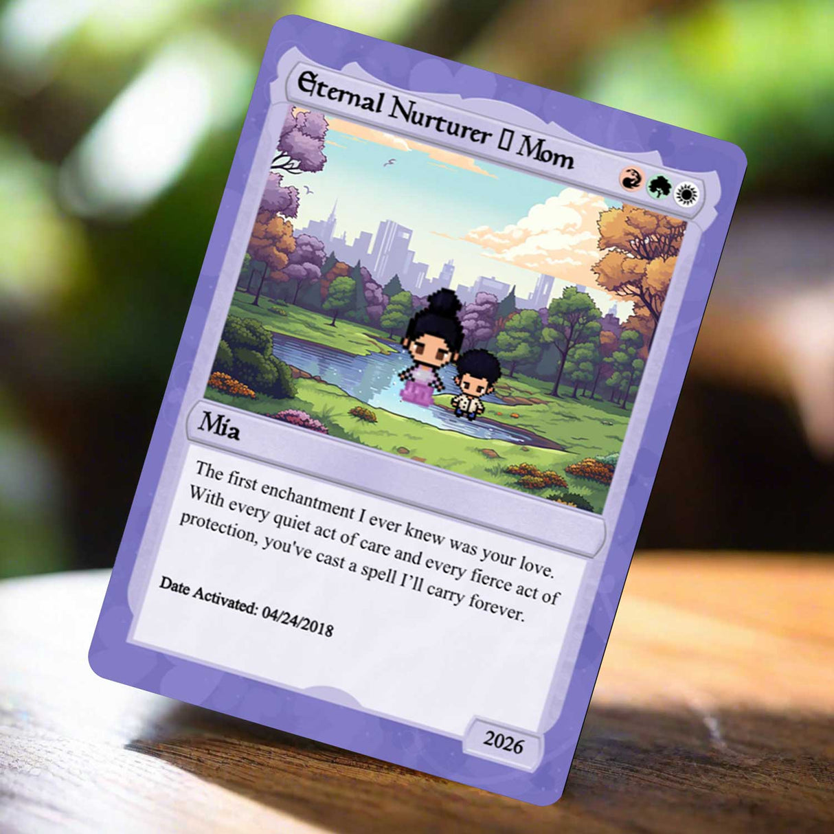 Love The Gathering For Mom Card - Build Your Own