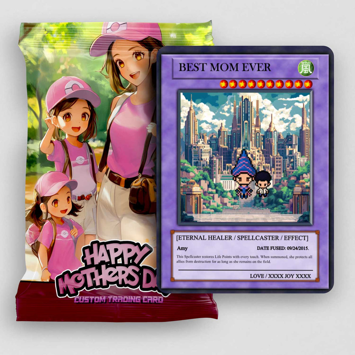 Yu-gi Love For Mom Card - Build Your Own