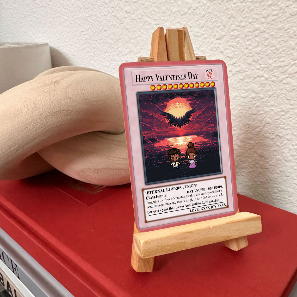 Yu-Gi-Love Vday Card - Build Your Own