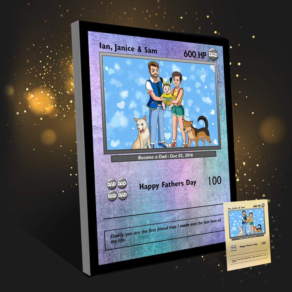 Poke Dad - Hand Drawn Art 1