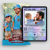 அப்பா அட்டை - உங்கள் சொந்த புகைப்படத்தை உருவாக்குங்கள்