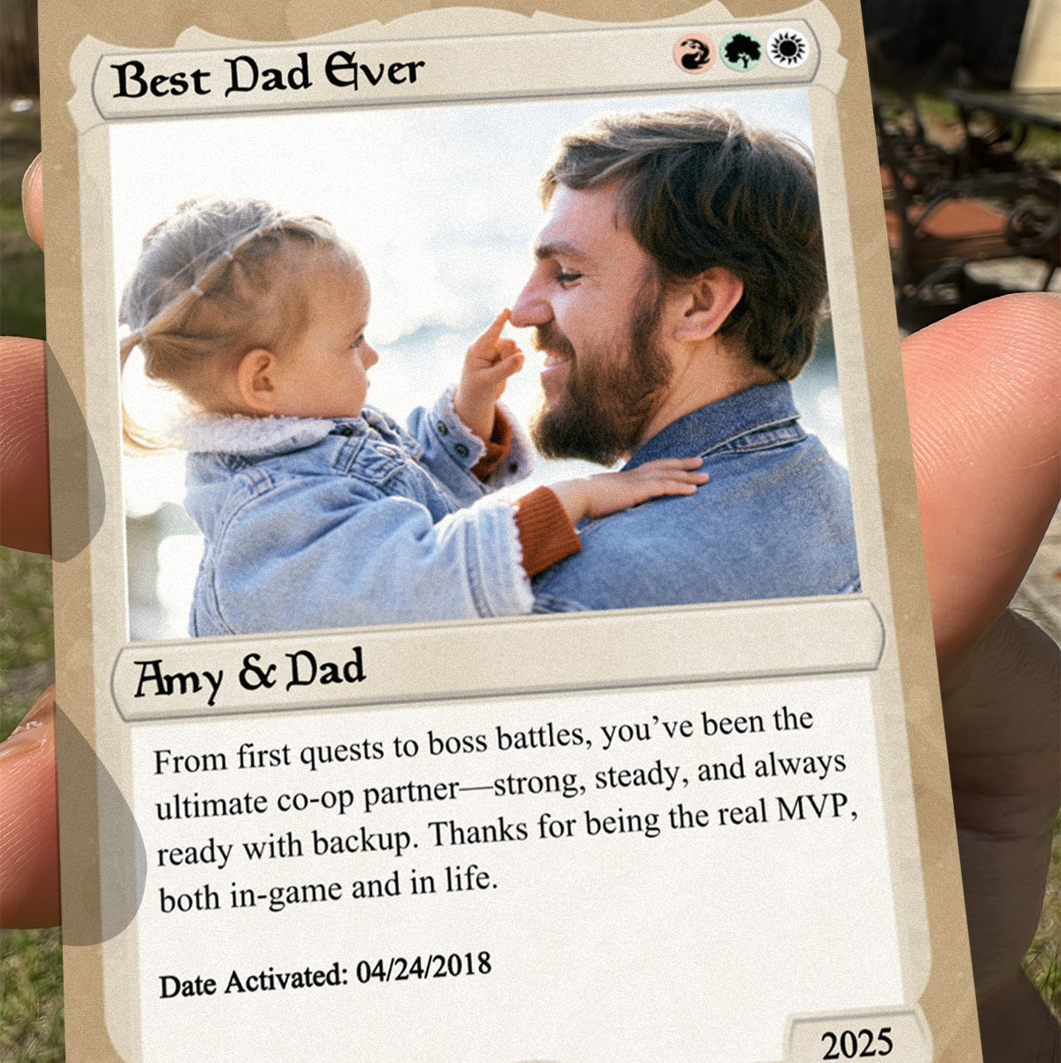 Love The Gathering Father's day Card  - Photo