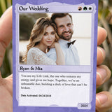 Love The Gathering Wedding Card  - Photo
