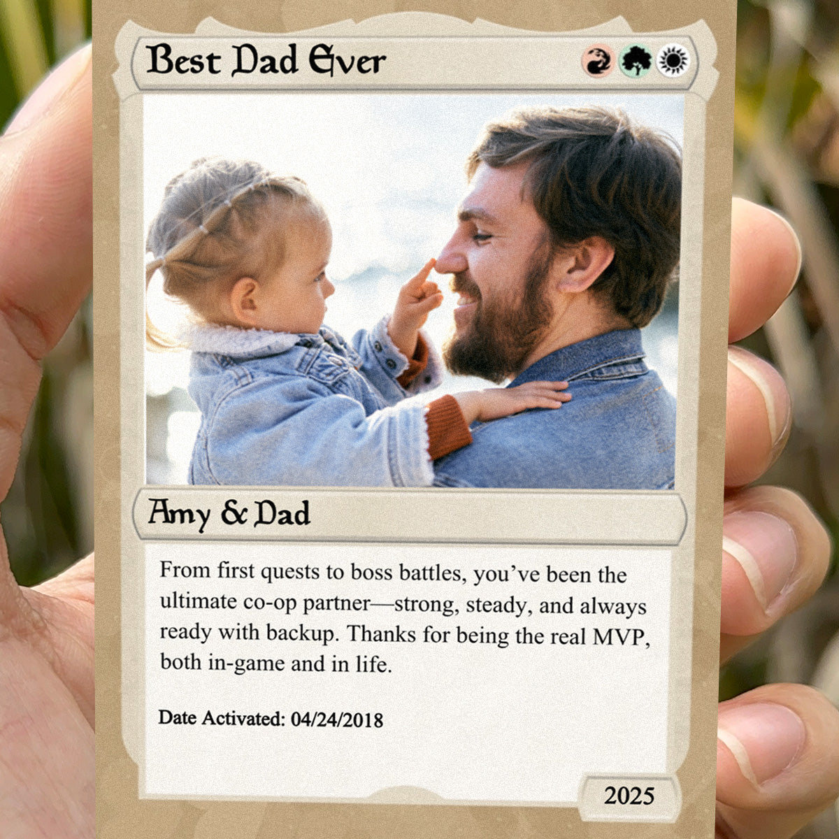 Love The Gathering Father's day Card  - Photo