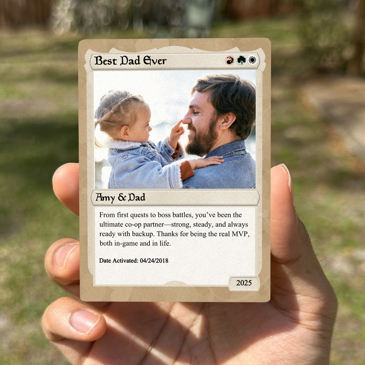 Love The Gathering Father's day Card  - Photo