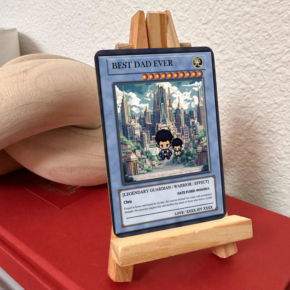 Yu-gi Love For Dad Card  - Build Your Own