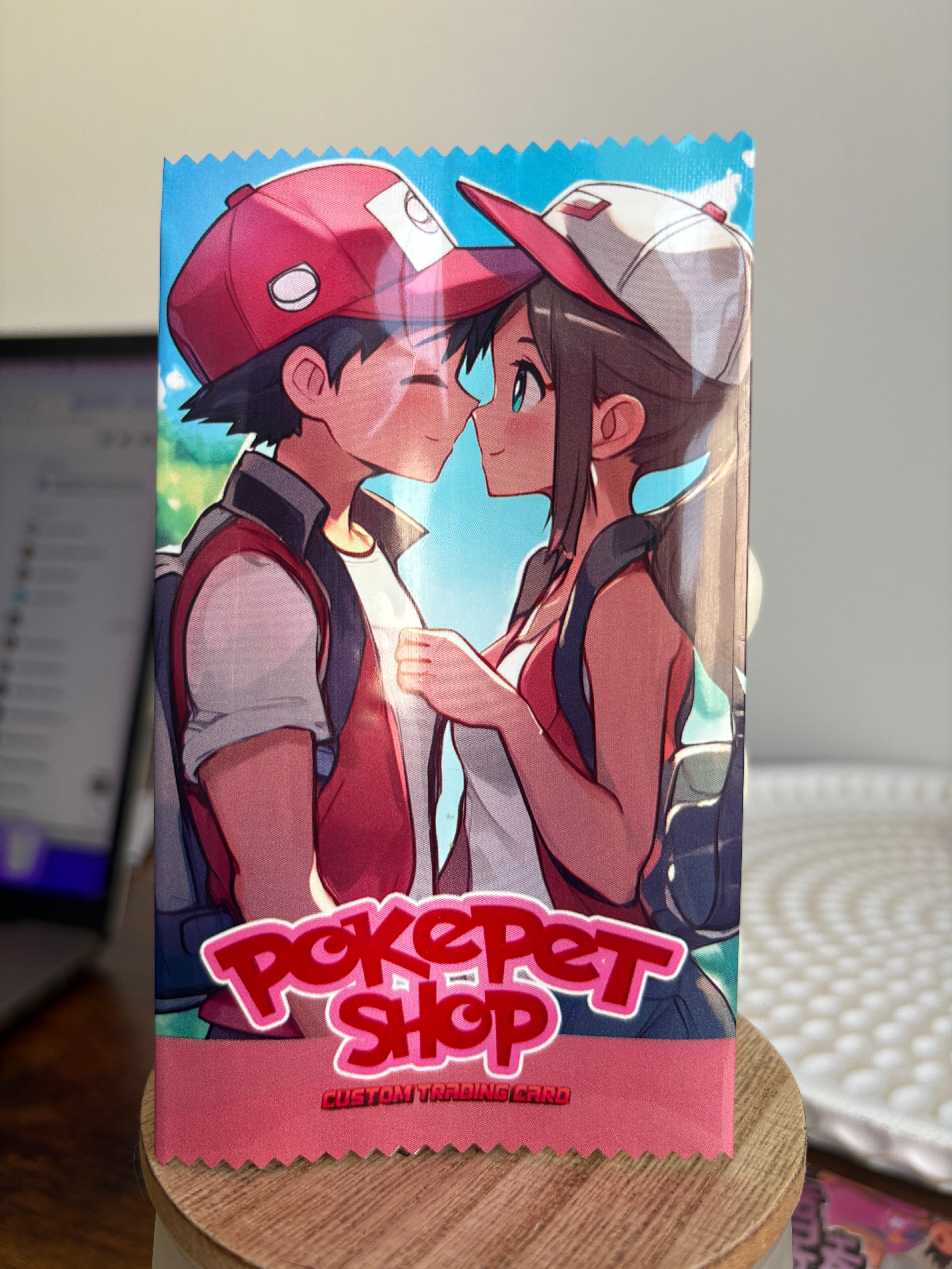 Limited Edition Hand Drawn V-Day Card – Poke Pet Shop