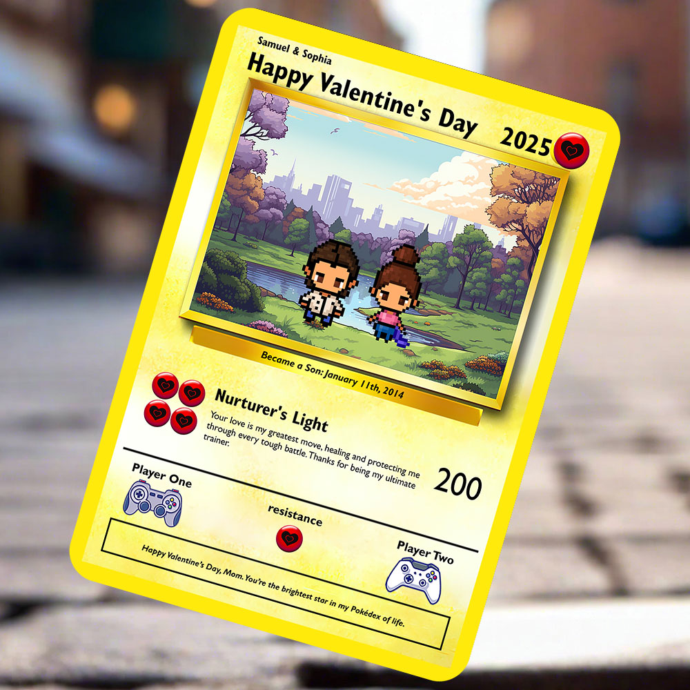 Son to Mom Card - Build Your Own