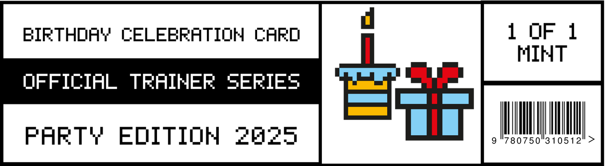 Birthday Graded Acrylic Case