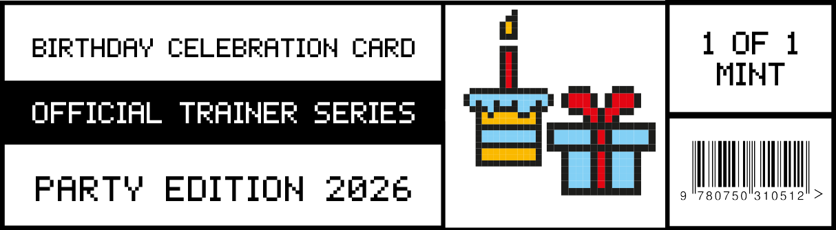 Birthday Graded Acrylic Case