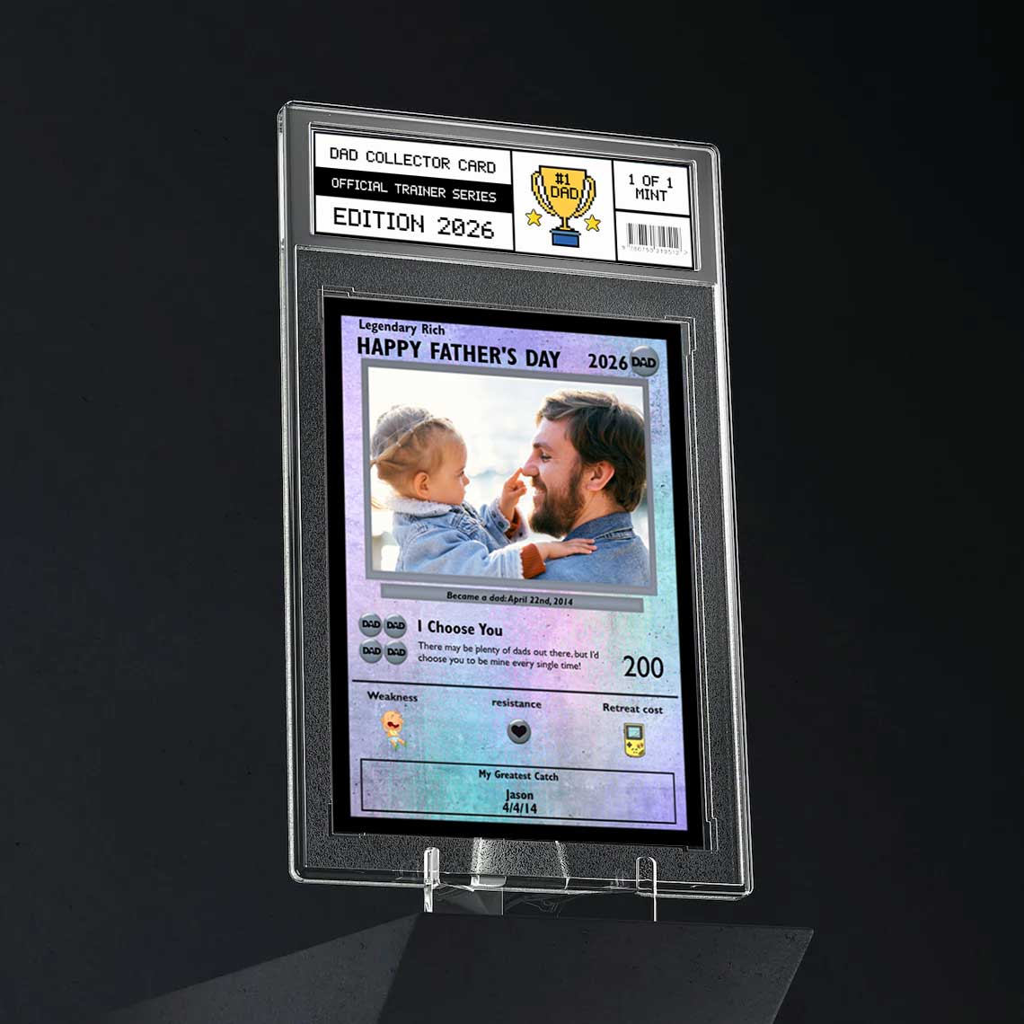 Cardul tatălui - Construiește -ți propria fotografie