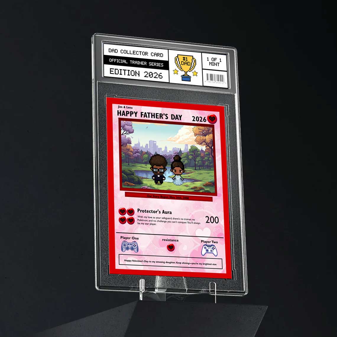 Dad to Daughter Card - Build Your Own