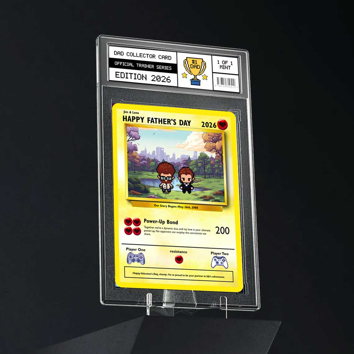 Dad to Son Card - Build Your Own