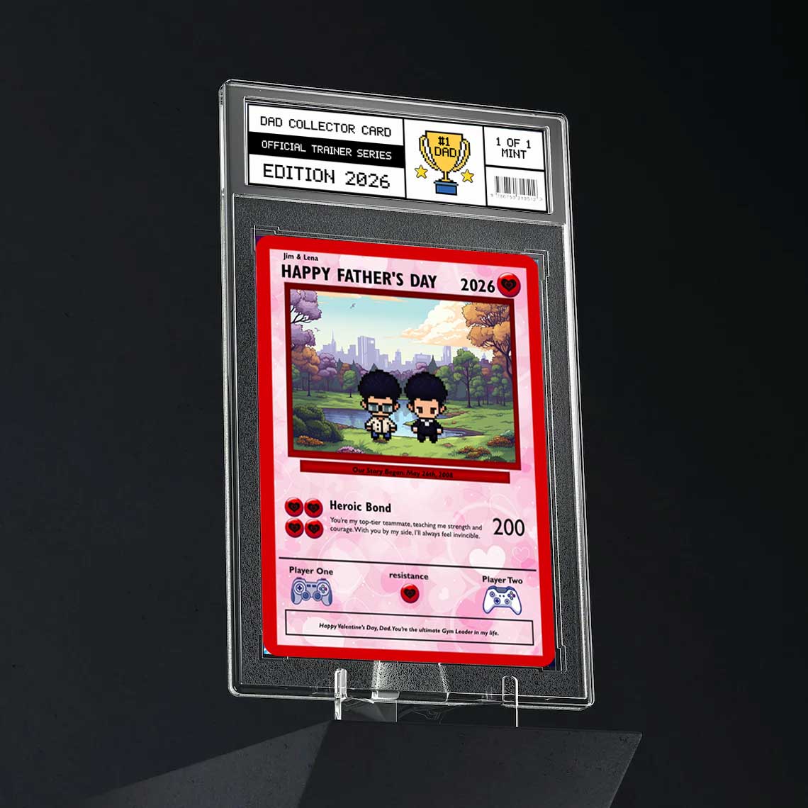 Son to Dad Card - Build Your Own