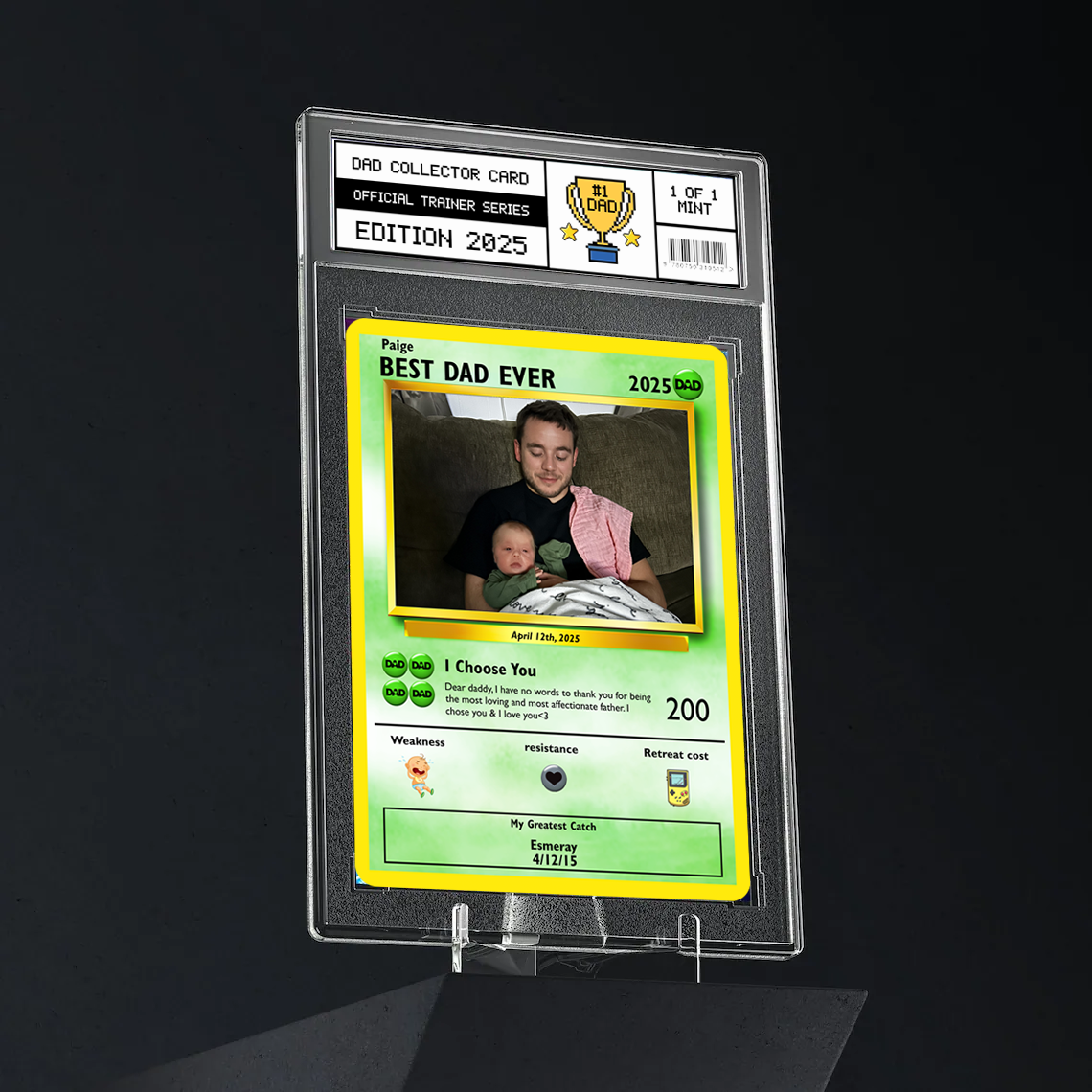 அப்பா அட்டை - உங்கள் சொந்த புகைப்படத்தை உருவாக்குங்கள்