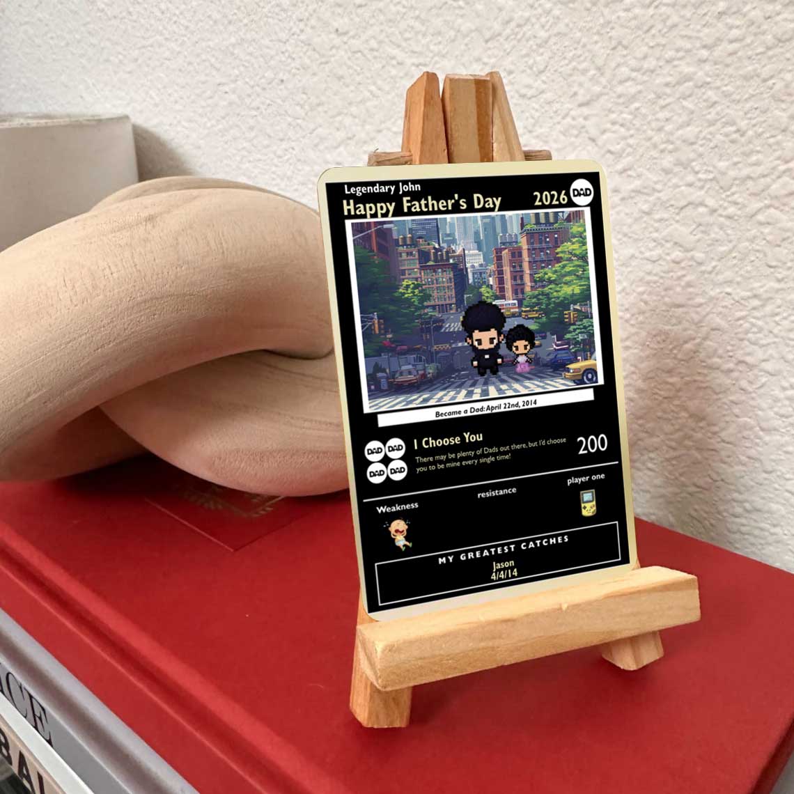 Dad Card Limited Gold Edition - Build Your Own