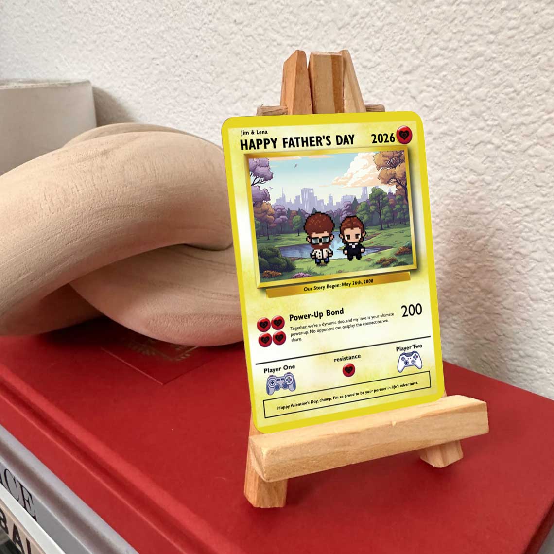 Dad to Son Card - Build Your Own