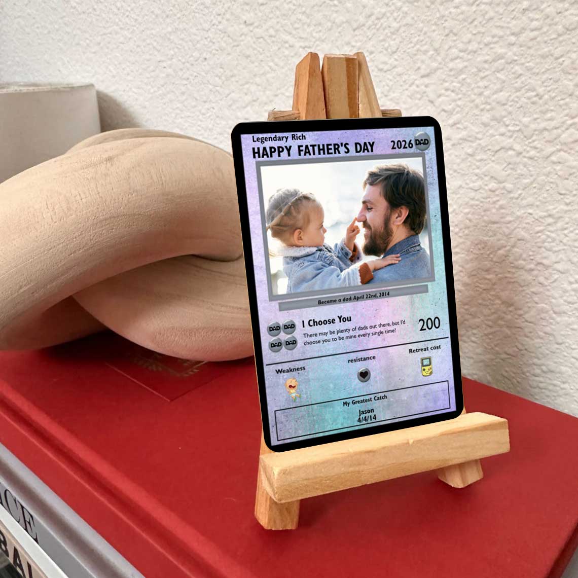 Cardul tatălui - Construiește -ți propria fotografie