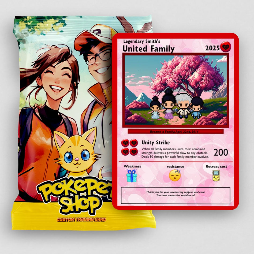 Family Cards – Poke Pet Shop
