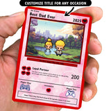 Daughter to Dad Card - Build Your Own