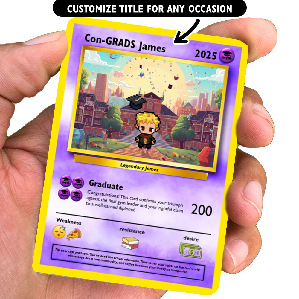 Poke Personalized Graduation Gift - Kindergarten Graduation Gift