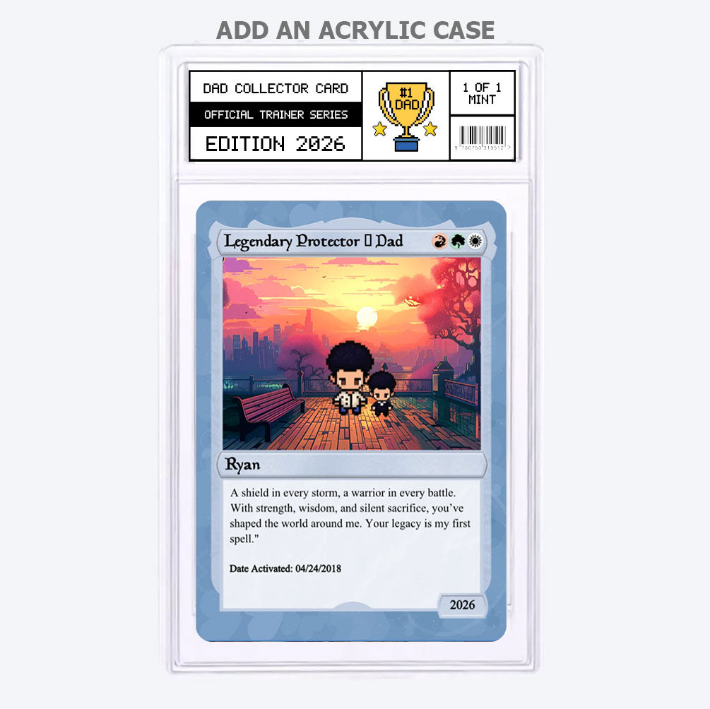 Love The Gathering For Dad Card  - Build Your Own