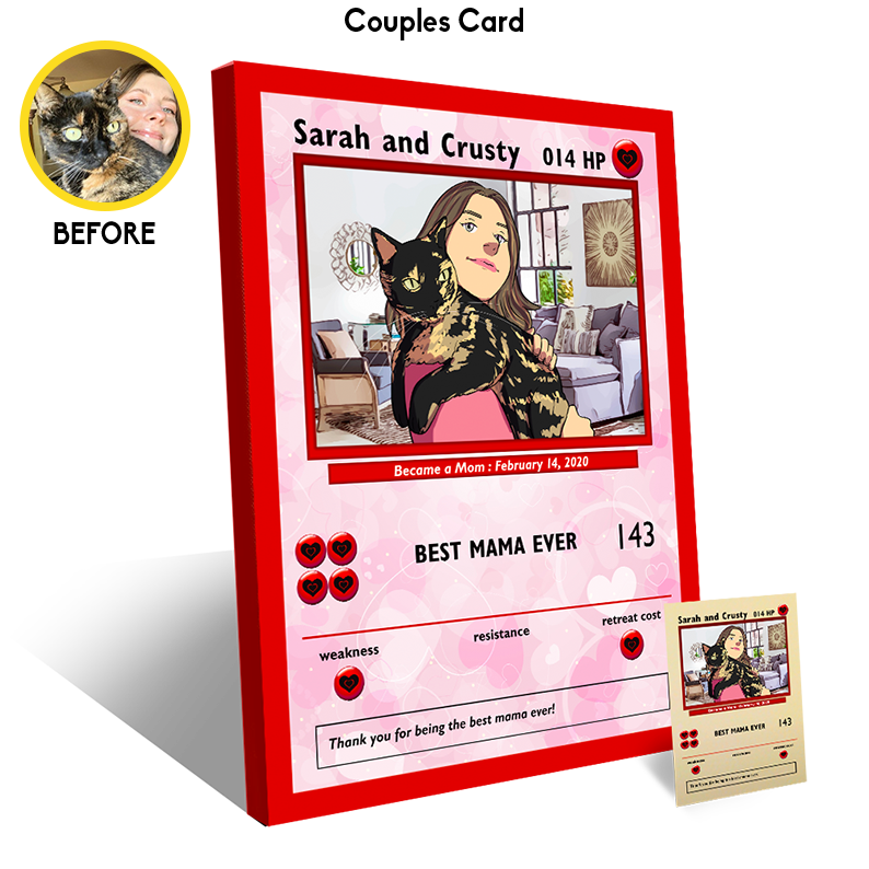 Rajoitettu erä käsin piirretty V-päivän kortti