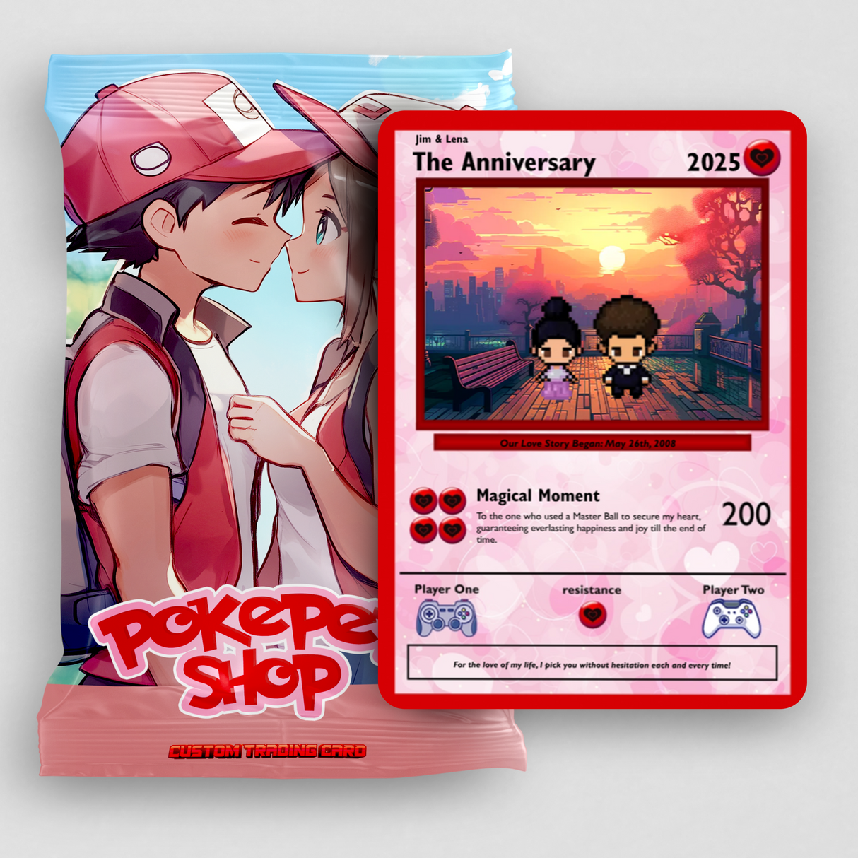 Vday/Anniversary Card - Build Your Own NIFT